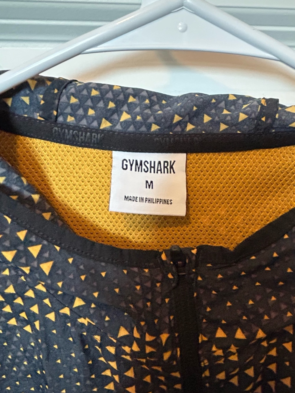 Gymshark Men’s Sport Windbreaker Tumeric Yellow Medium - Picture 3 of 6